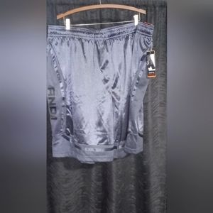 M grey And 1 basketball shorts